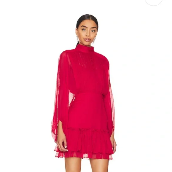 Shona Joy Scarlet Clemence Mini Dress
